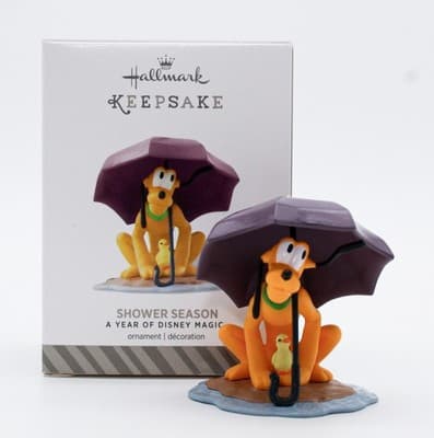Hallmark Keepsake 2015 Shower Season Disney Christmas Ornament New - Thumbnail 2