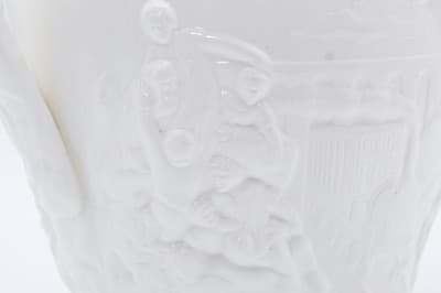 Mintons 18th Century Staffordshire Salt Glazed Two Divers Hunting Pitcher Jug - Thumbnail 7