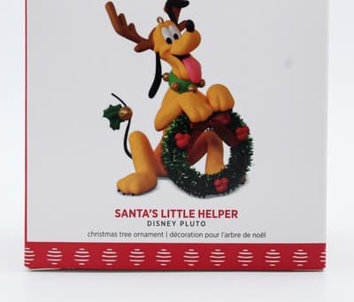 Hallmark Keepsake 2017 Santa's Little Helper Disney Christmas Ornament New - Thumbnail 7