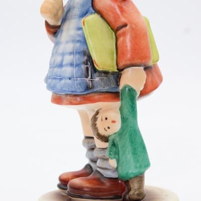 Hummel Goebel I Wonder W. Germany Vintage Porcelain Figurine TMK7 In Box - Thumbnail 9