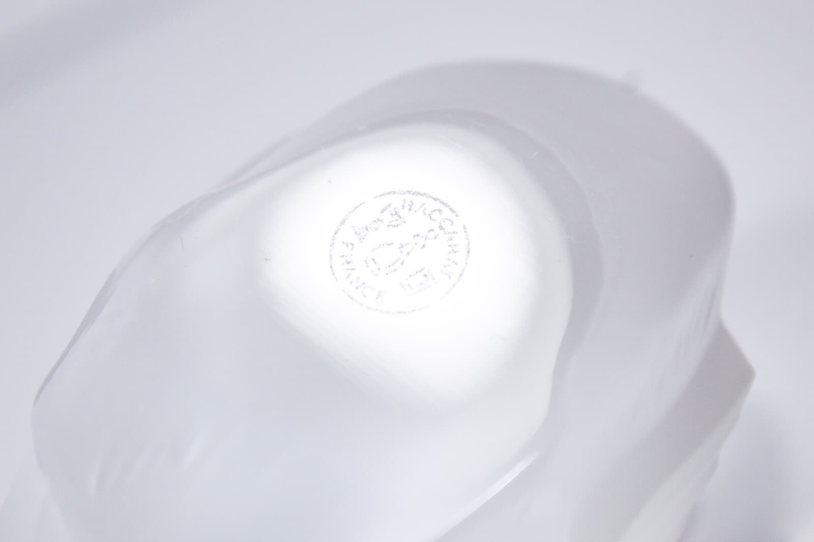 Baccarat France Crystal Frosted Duck Paperweight Figurine - Thumbnail 6