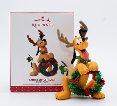 Hallmark Keepsake 2017 Santa's Little Helper Disney Christmas Ornament New - Thumbnail 6