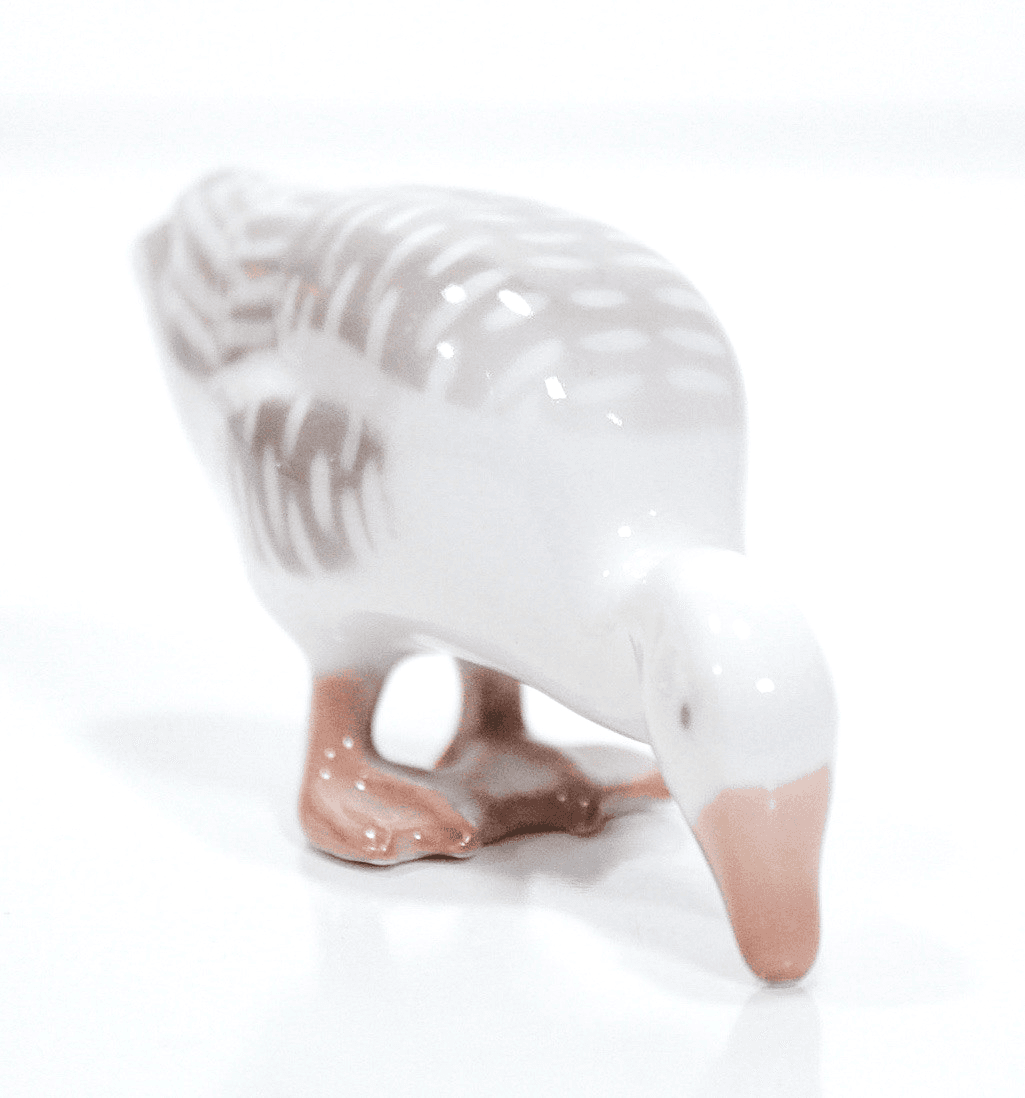 BING & GRONDAHL Made In Denmak Copenhagen Porcelain Duck Goose Figurine #1902 - Thumbnail 2
