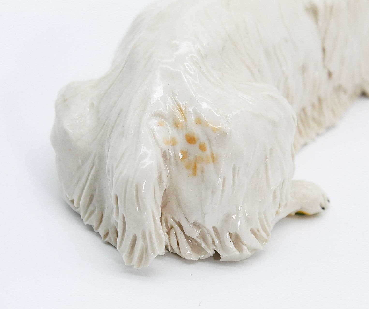 EVE PEARCE Handcrafted Cocker Spaniel Porcelain Dog Figure Sculpture OOAK - Thumbnail 4