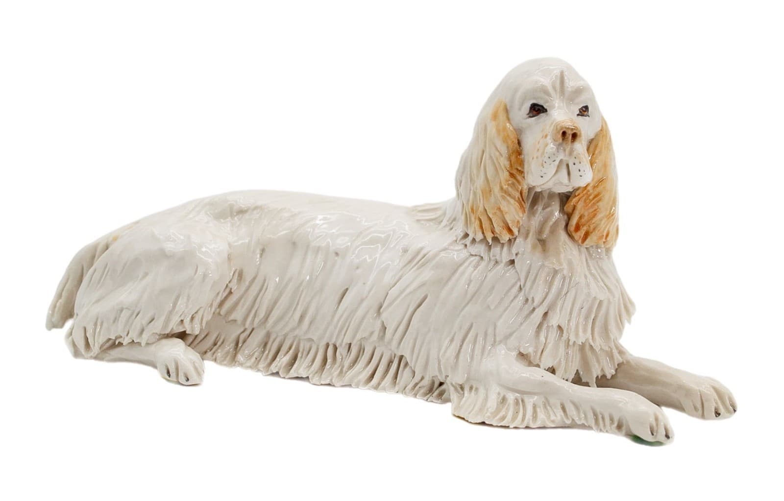 EVE PEARCE Handcrafted Cocker Spaniel Porcelain Dog Figure Sculpture OOAK - Image 1