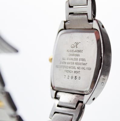 Vintage KLAUS-KOBEC "Charisma" French Movement Stainless Steel Ladies Watch - Thumbnail 4
