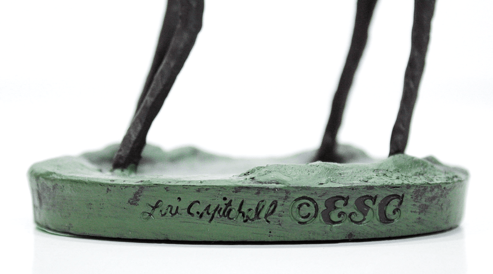 LORI MITCHELL "Kitty Boo" Black Cat Halloween ESC Hand Painted Holiday Figure - Thumbnail 4