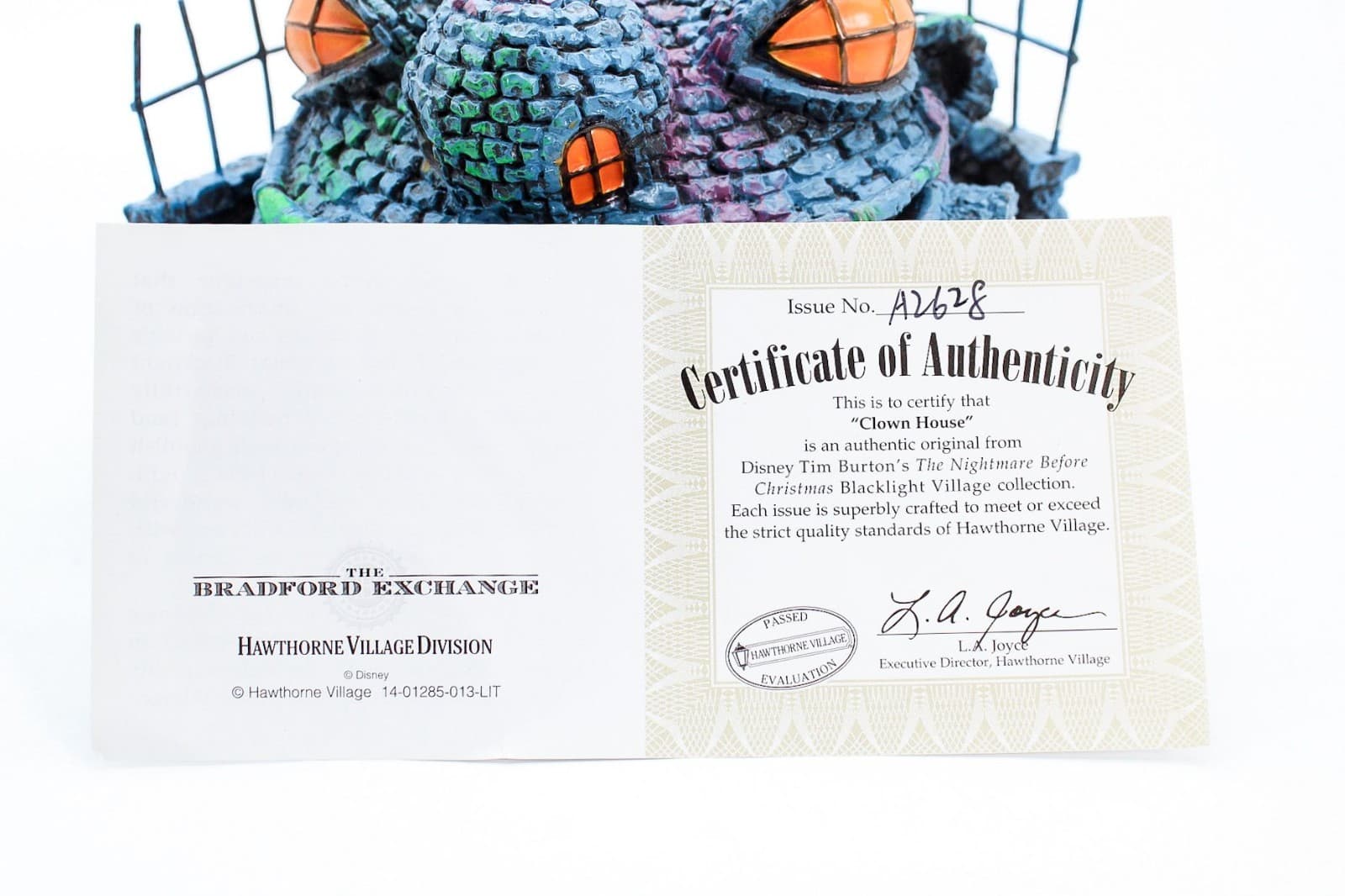 HAWTHORNE VILLAGE Clown House The Nightmare Before Christmas Figure COA - Thumbnail 7