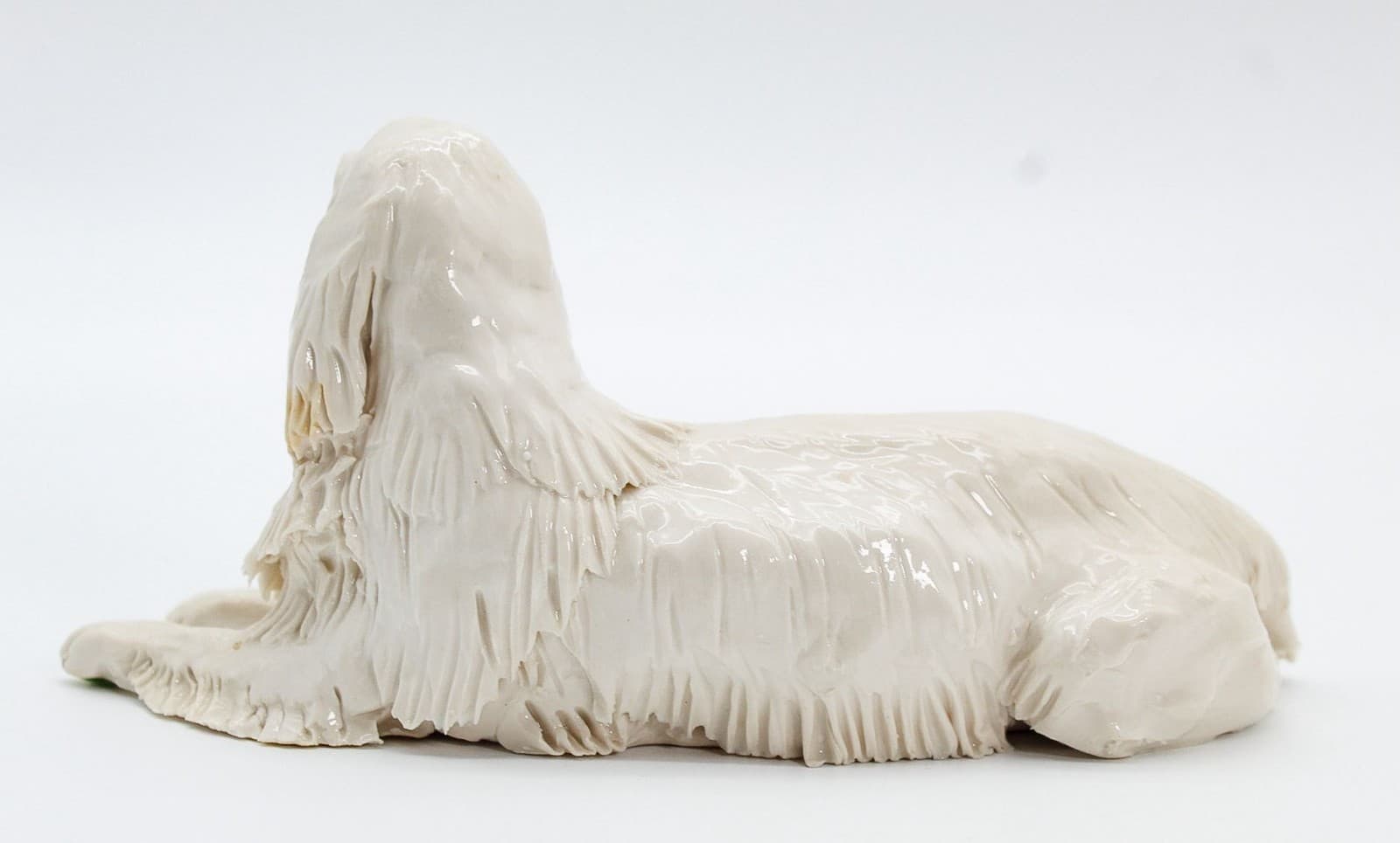EVE PEARCE Handcrafted Cocker Spaniel Porcelain Dog Figure Sculpture OOAK - Thumbnail 2