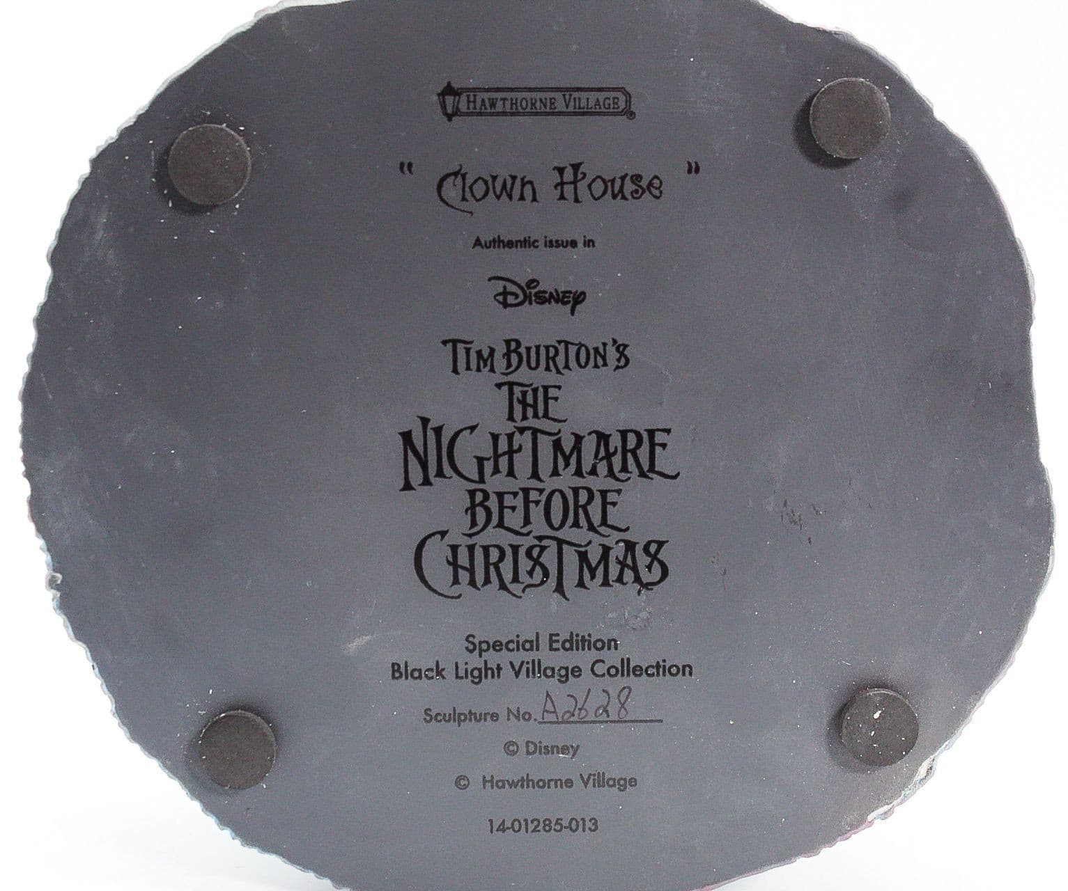 HAWTHORNE VILLAGE Clown House The Nightmare Before Christmas Figure COA - Thumbnail 8