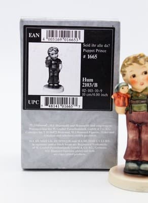 Hummel Goebel Puppet Prince W. Germany Vintage Porcelain Figurine TMK8 In Box - Thumbnail 5