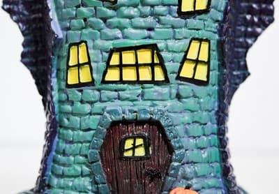 HAWTHORNE VILLAGE "Vampire House" Disney The Nightmare Before Christmas NIB - Thumbnail 5