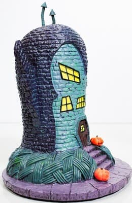 HAWTHORNE VILLAGE "Vampire House" Disney The Nightmare Before Christmas NIB - Thumbnail 10