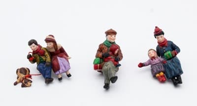 Department 56 Christmas At The Park Heritage Village Christmas Accesssories 3pcs - Thumbnail 5
