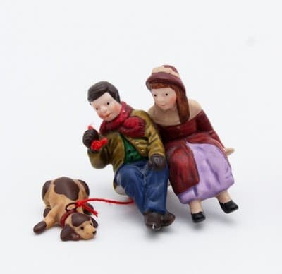 Department 56 Christmas At The Park Heritage Village Christmas Accesssories 3pcs - Thumbnail 3