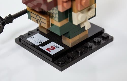 LEGO 41600 Brickheadz Aquaman DC Justice League Building Kit RETIRED (No Manual) - Thumbnail 3