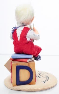 1991 ANNALEE MOBILITEE Storyteller Mother Goose Artisan Doll Society NWT - Thumbnail 7