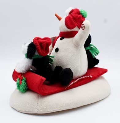 Hallmark Jingle Pals Snow What Fun Sledders Musical Animated Christmas Plush - Thumbnail 5