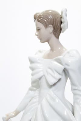 Vintage NAO LLADRO Spain "The Next Dance" Large Porcelain Figure RARE - Thumbnail 10