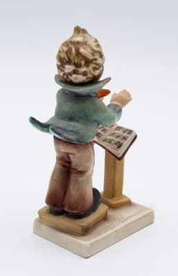 Hummel Goebel Band Leader West Germany Vintage Porcelain Figurine TMK3 - Thumbnail 4