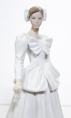 Vintage NAO LLADRO Spain "The Next Dance" Large Porcelain Figure RARE - Thumbnail 6