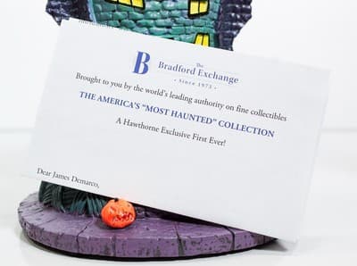 HAWTHORNE VILLAGE "Vampire House" Disney The Nightmare Before Christmas NIB - Thumbnail 8