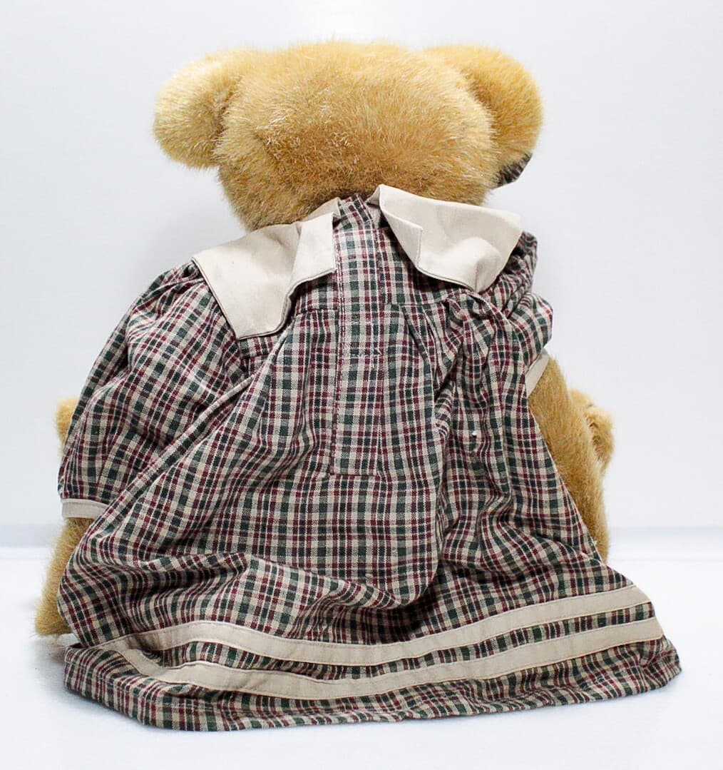 BOYDS BEAR Bearware Brown Teddy Bear With Dress Plush Toy 15" w/ TAG - Thumbnail 6