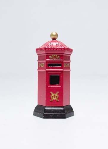 DEPARTMENT 56 "English Post Box" Christmas Village Accessory #5805-5 in BOX - Thumbnail 4