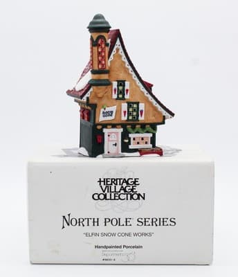 Department 56 North Pole Series Elfin Snow Cone Works Heritage Collection - Thumbnail 2