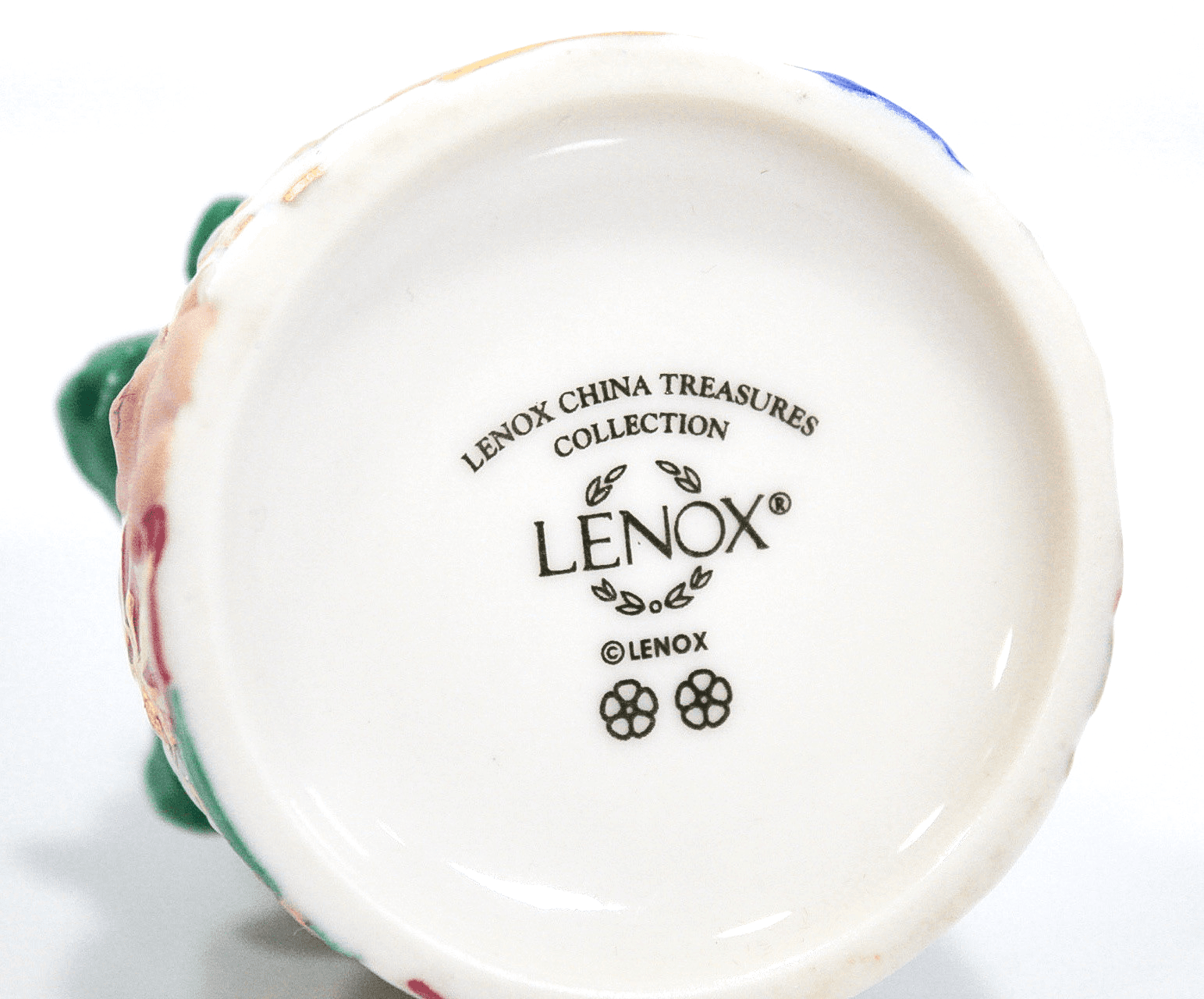 Vintage 2003 LENOX China Treasures Christmas Tree Trinket Box Holiday Ornament - Thumbnail 5
