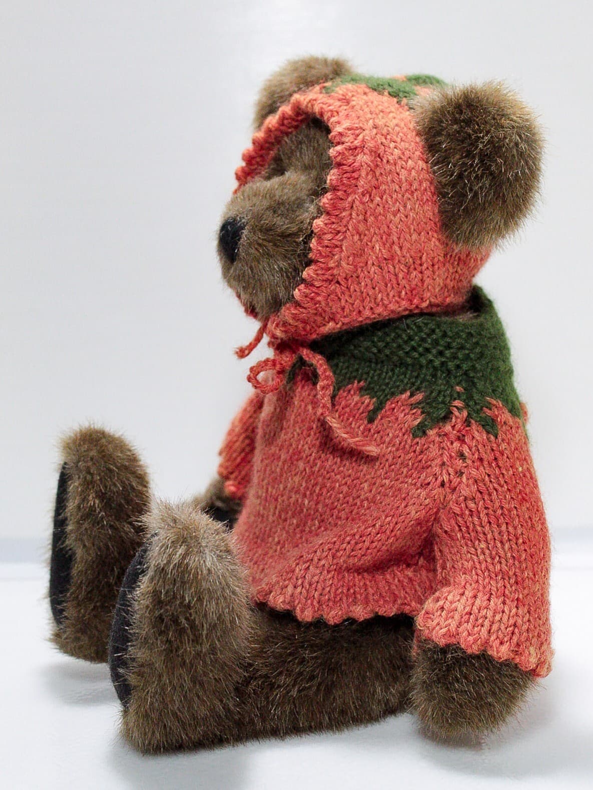 BOYDS BEAR 1990's Vintage Halloween Sweater Theme Teddy Bear Plush Toy - Thumbnail 5