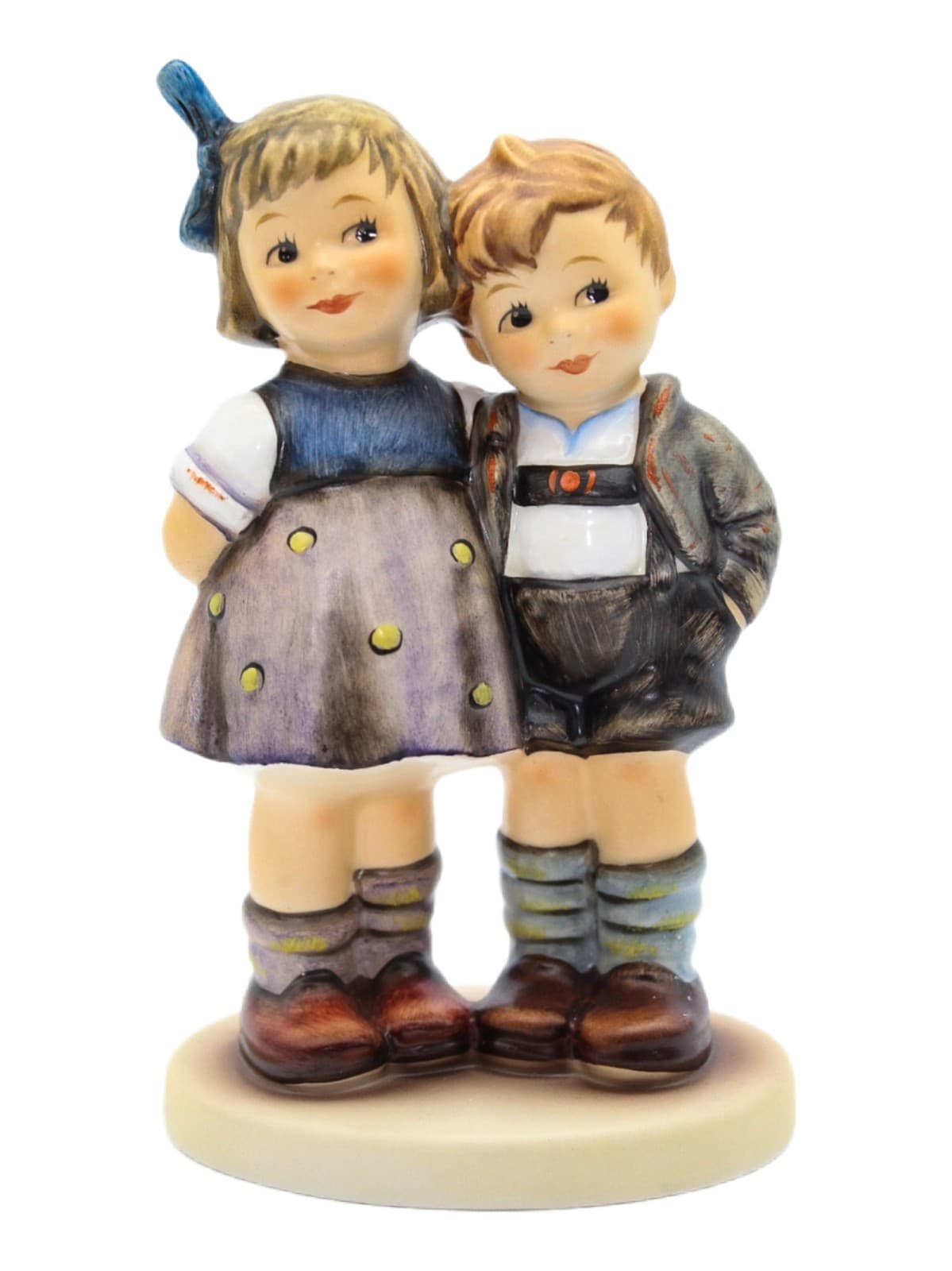 Hummel Goebel The Little Pair West Germany Porcelain Figurine TMK6 In Box 5.5" - Image 1