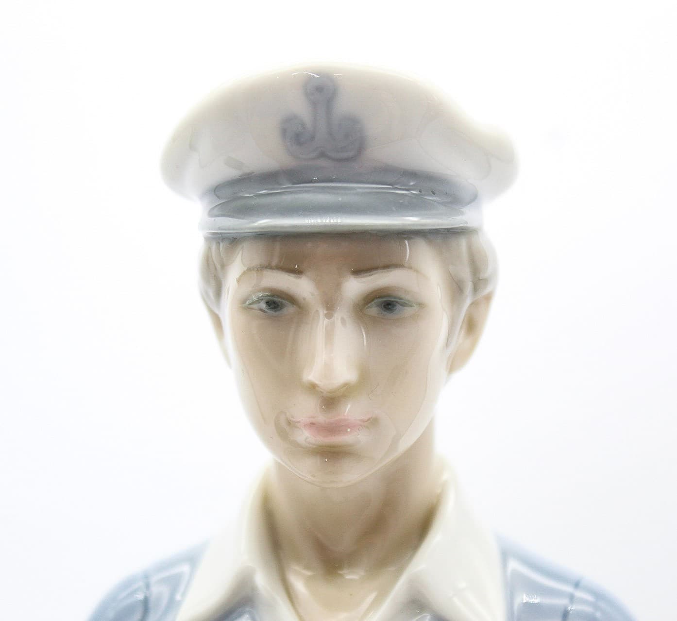 Lladro The Yachtsman #5206 Spain Glazed Porcelain Figure By Francisco Catala 13" - Thumbnail 8