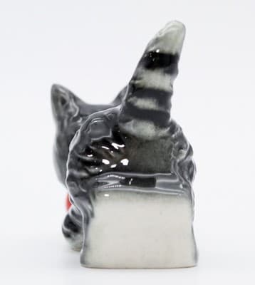 Goebel Hummel Vintage West Germany Playing Cat With Ball Porcelain Figurine - Thumbnail 6