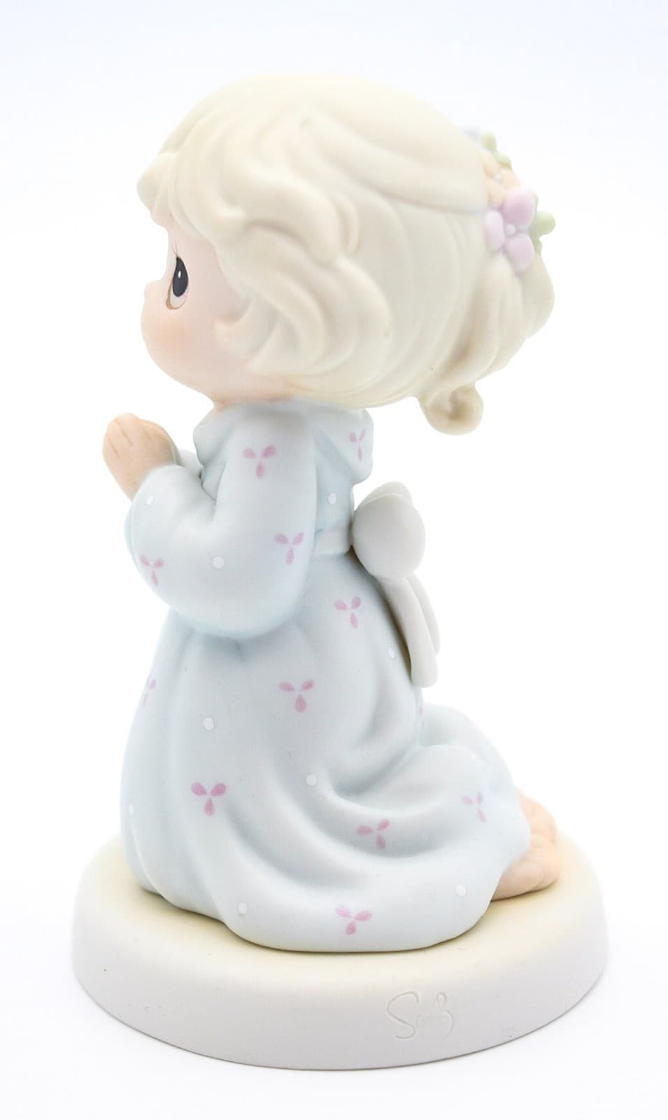 Precious Moments Take It To The Lord In Prayer Enesco Porcelain Figurine 1995 - Thumbnail 2