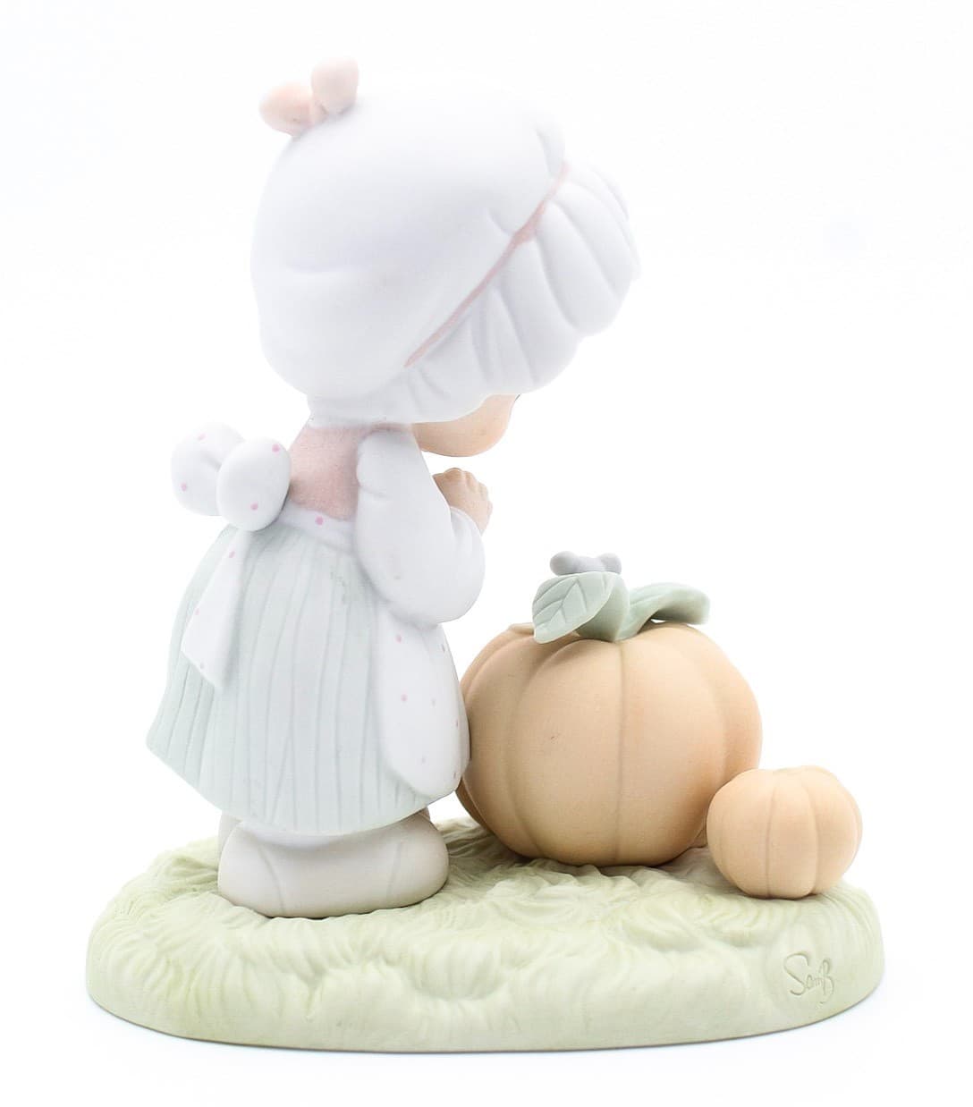 Precious Moments October Enesco Porcelain Figurine 1988 - Thumbnail 4