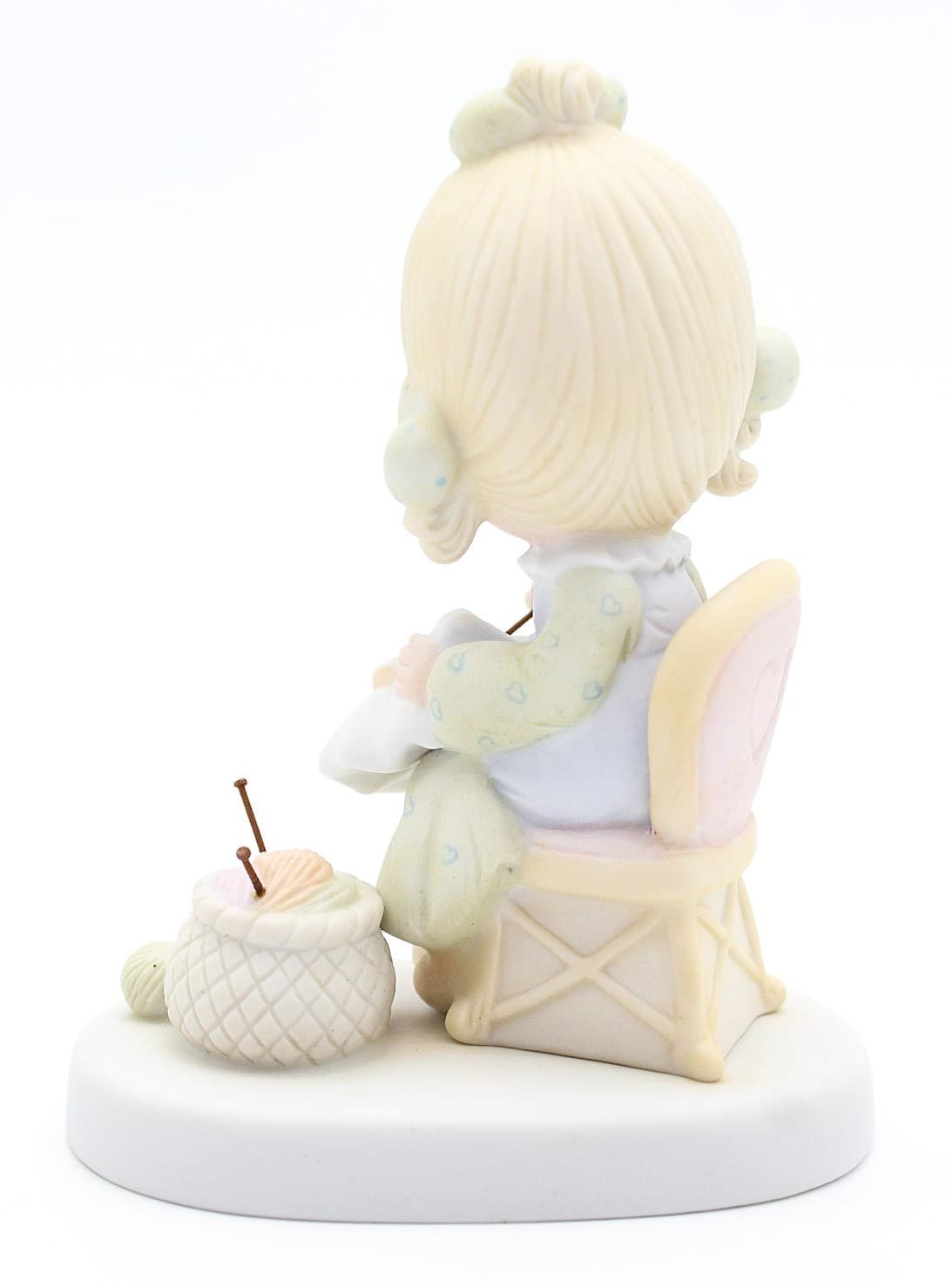 Precious Moments Mother Sew Dear Enesco Porcelain Figurine 1979 - Thumbnail 5
