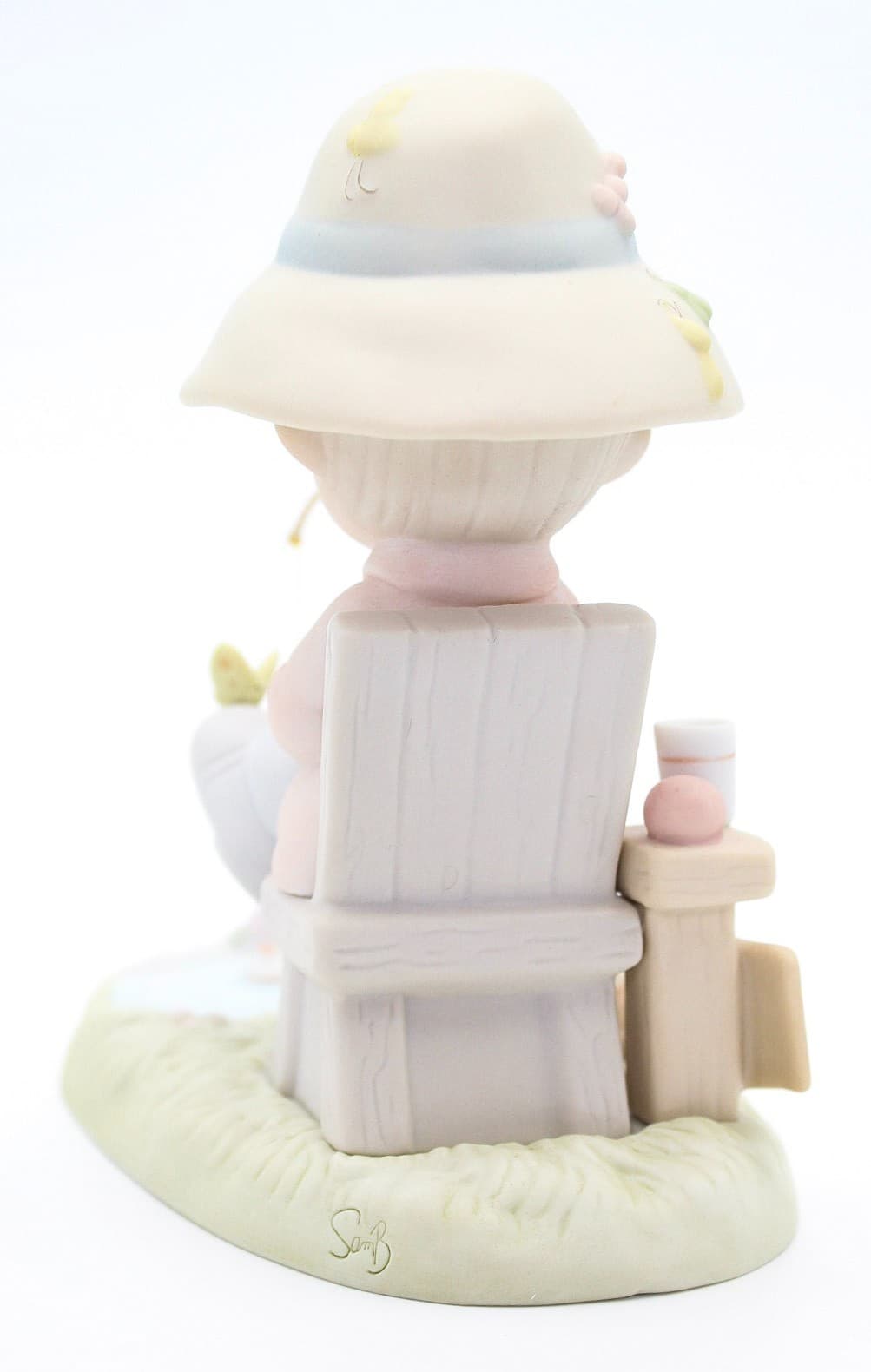 Precious Moments Just A Line To Say You're Special Porcelain Figurine 1994 - Thumbnail 5