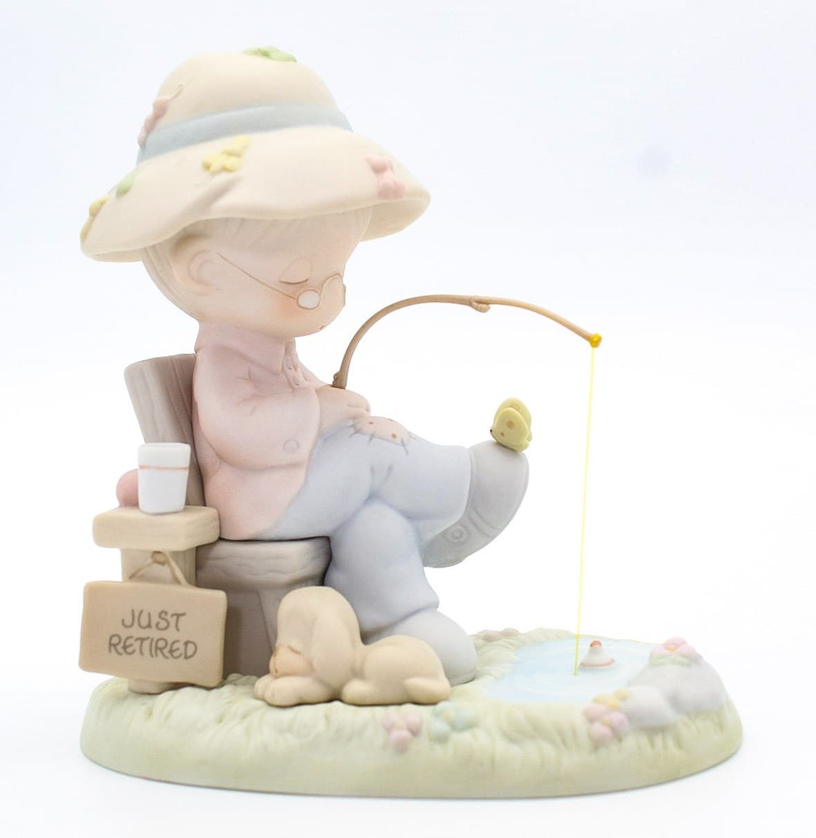 Precious Moments Just A Line To Say You're Special Porcelain Figurine 1994 - Thumbnail 8