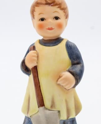 Hummel Goebel Garden Treasures W. Germany Vintage Porcelain Figurine TMK7 In Box - Thumbnail 5
