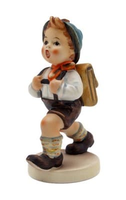 Hummel Goebel School Boy West Germany Vintage Porcelain Figurine TMK5 - Image 1