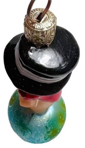 CHRISTOPHER RADKO 2000 Happy New Year Munchkin Glass Christmas Ornament - Thumbnail 3