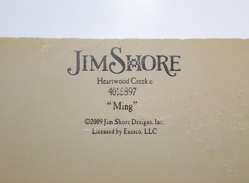 Vintage JIM SHORE Heartwood Creek "Ming" Shih Tzu Dog Figure Sculpture - Thumbnail 8