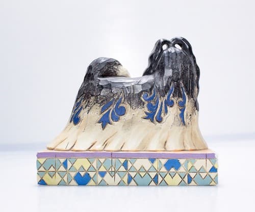Vintage JIM SHORE Heartwood Creek "Ming" Shih Tzu Dog Figure Sculpture - Thumbnail 6
