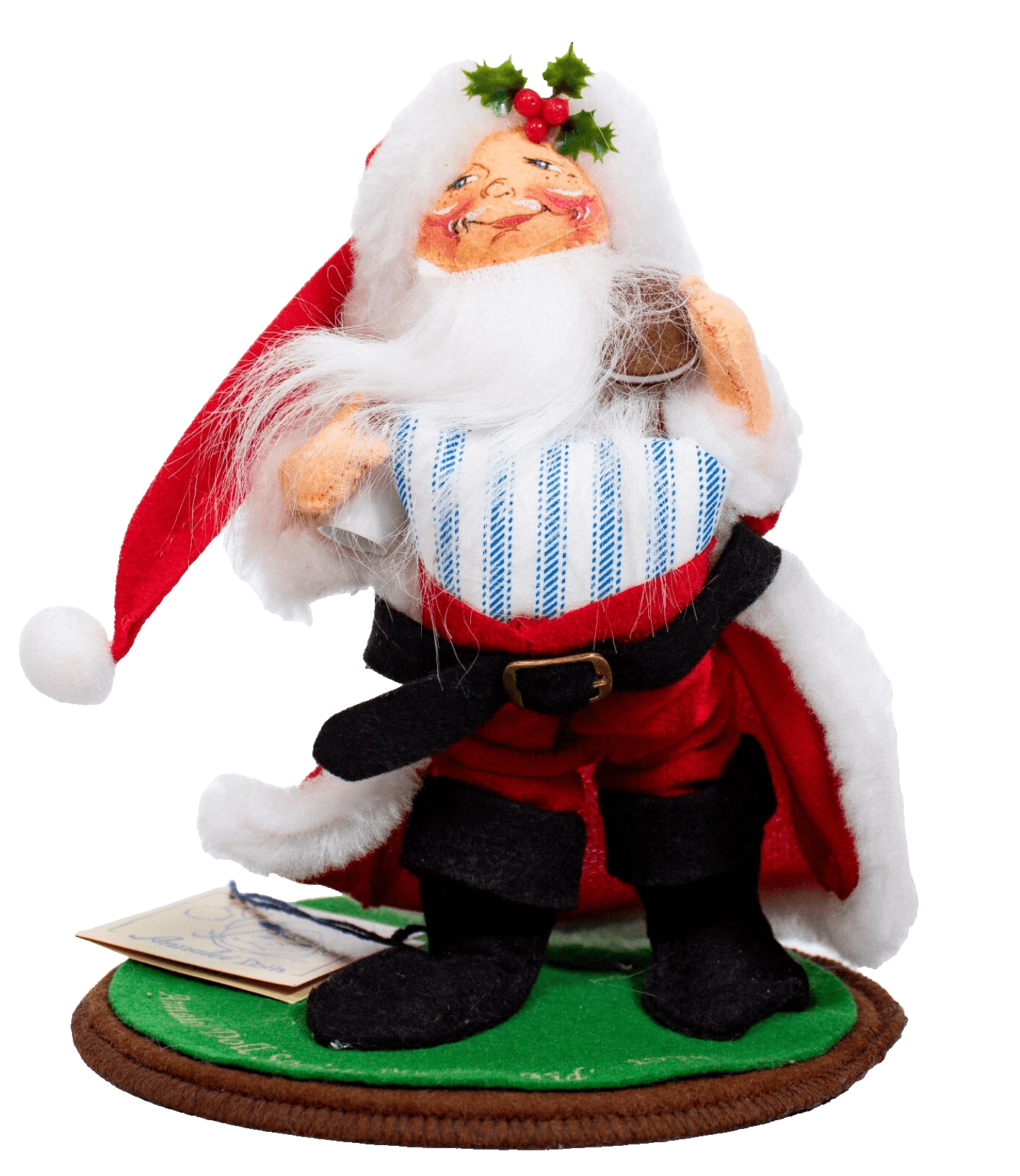 ANNALEE Vintage Dress Up Santa Kid Logo Christmas Doll 8" 1994 NEW w/ TAG