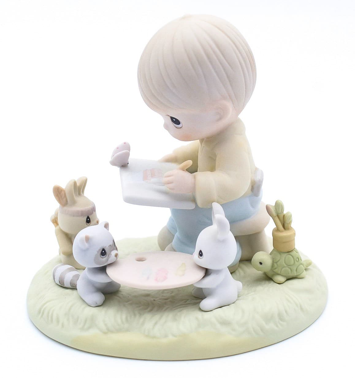 Precious Moments He Is My Inspiration Enesco Porcelain Figurine 1991 - Thumbnail 9