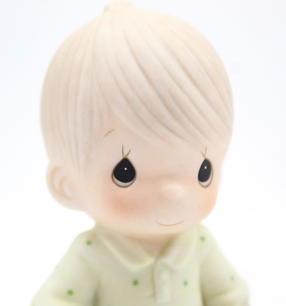 Precious Moments Blessed Are They That Overcome Enesco Porcelain Figurine 1987 - Thumbnail 6