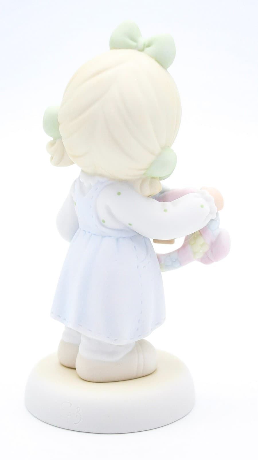 Precious Moments Home Is Where My Heart Is Enesco Porcelain Figurine 1997 - Thumbnail 4