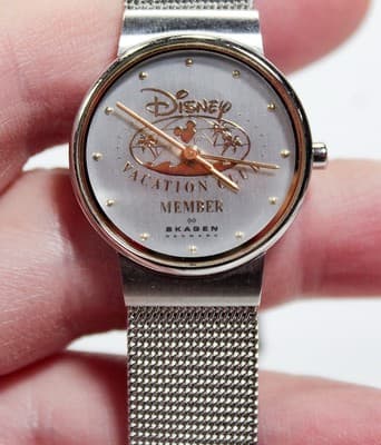 Disney DVC Vacation Club Member SKAGEN Denmark Stainless Steel Watch - Thumbnail 7