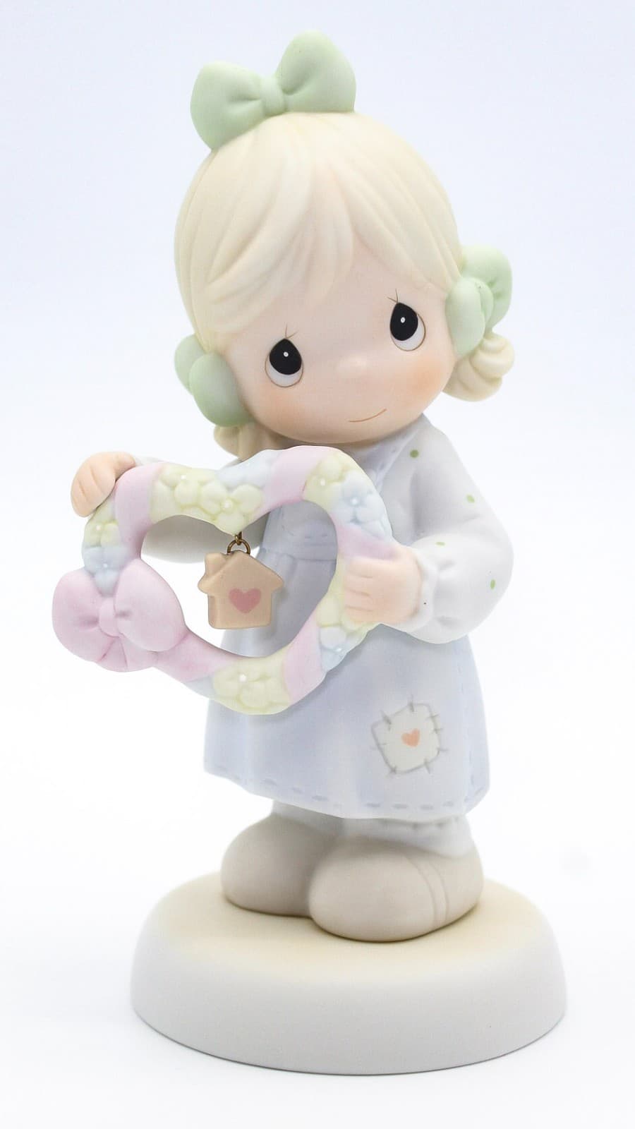 Precious Moments Home Is Where My Heart Is Enesco Porcelain Figurine 1997 - Thumbnail 8